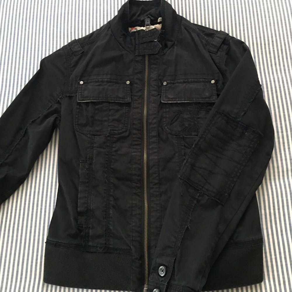 Triple Five Soul Black Bomber Small